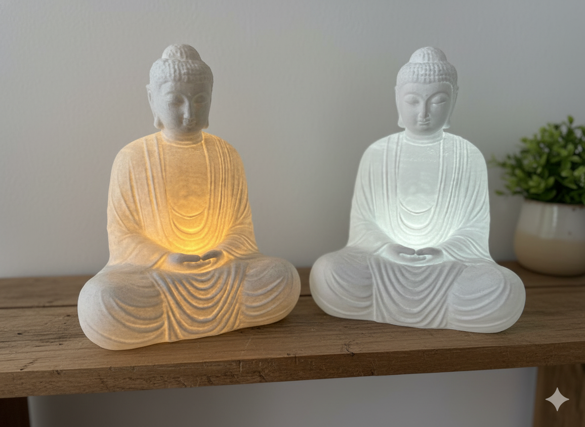 Buda Meditando – Lámpara Decorativa