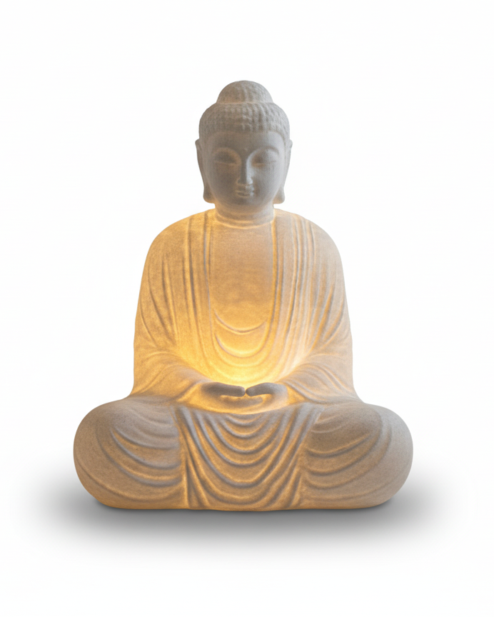 Buda Meditando – Lámpara Decorativa